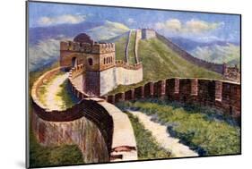 The Great Wall of China, 1933-1934-null-Mounted Giclee Print