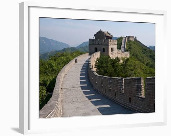 The Great Wall of China at Badaling, China, Asia-Michael Runkel-Framed Photographic Print