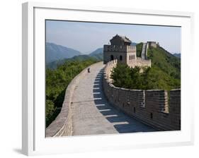 The Great Wall of China at Badaling, China, Asia-Michael Runkel-Framed Photographic Print