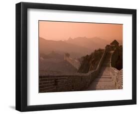 The Great Wall of China at Jinshanling, UNESCO World Heritage Site, China, Asia-null-Framed Photographic Print