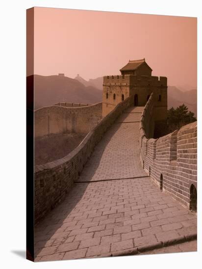 The Great Wall of China at Jinshanling, UNESCO World Heritage Site, China, Asia-null-Stretched Canvas