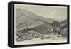 The Great Wall of China at the Entrance to the Nankow Pass-Julius Mandes Price-Framed Stretched Canvas