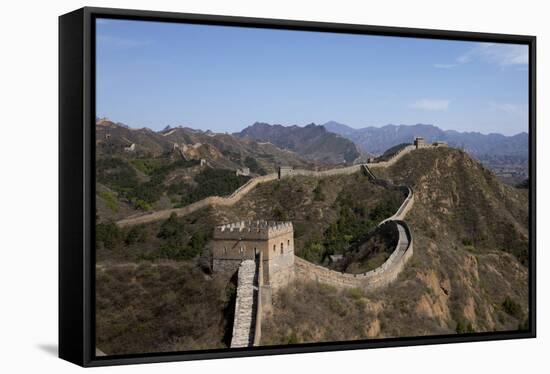 The Great Wall of China, China-Godong-Framed Stretched Canvas