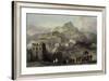 The Great Wall of China, from "China in a Series of Views" by George Newenham Wright 1843-Thomas Allom-Framed Giclee Print