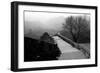 The Great Wall of China, Photo Taken on February 2001-null-Framed Photo