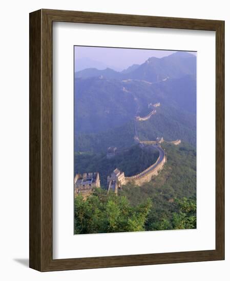 The Great Wall of China, Unesco World Heritage Site, Beijing, China-Alison Wright-Framed Photographic Print