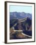 The Great Wall of China, Unesco World Heritage Site, China-Ursula Gahwiler-Framed Photographic Print