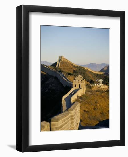 The Great Wall of China, Unesco World Heritage Site, China-Adina Tovy-Framed Photographic Print