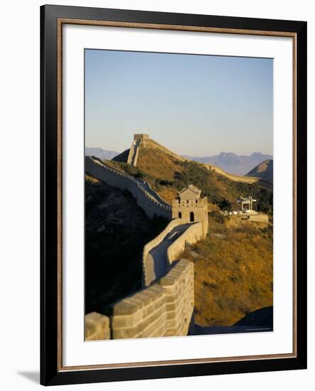 The Great Wall of China, Unesco World Heritage Site, China-Adina Tovy-Framed Photographic Print