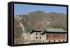 The Great Wall of China, UNESCO World Heritage Site, Juyongguan Pass, China, Asia-Jean-Pierre De Mann-Framed Stretched Canvas