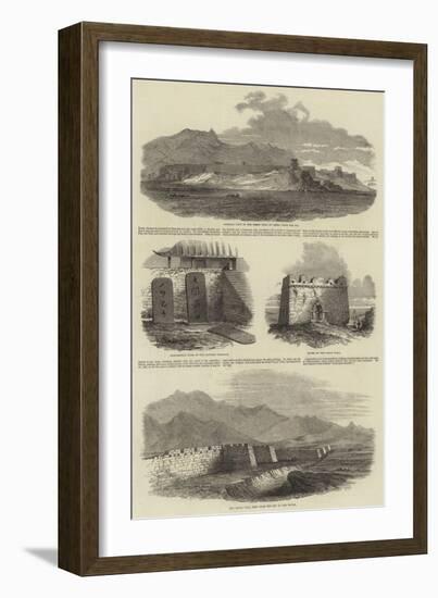 The Great Wall of China-null-Framed Giclee Print