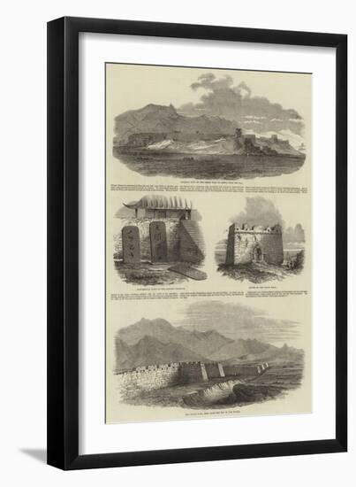 The Great Wall of China-null-Framed Giclee Print