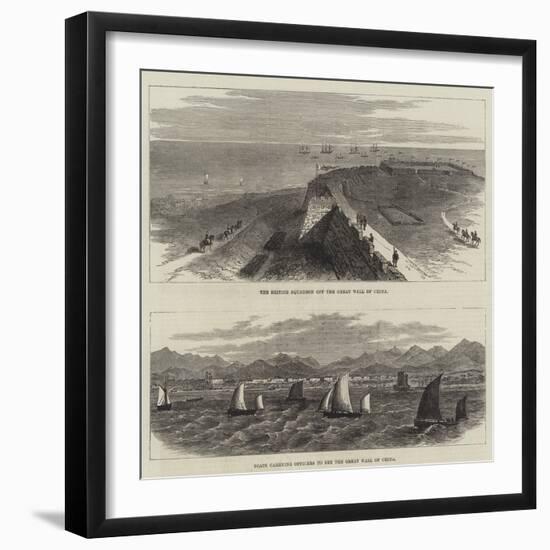 The Great Wall of China-null-Framed Giclee Print