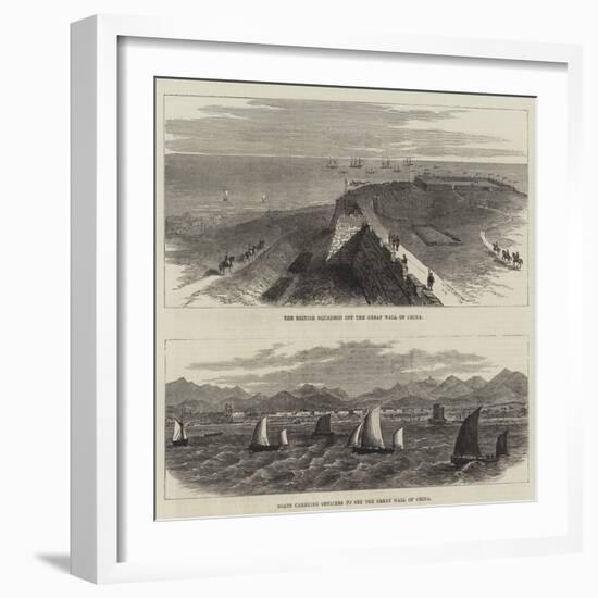 The Great Wall of China-null-Framed Giclee Print