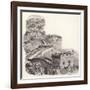 The Great Wall of China-Pat Nicolle-Framed Giclee Print