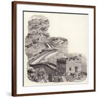 The Great Wall of China-Pat Nicolle-Framed Giclee Print