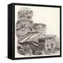 The Great Wall of China-Pat Nicolle-Framed Stretched Canvas