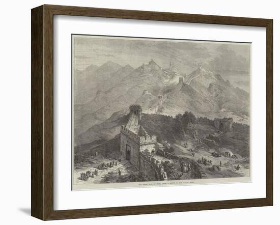 The Great Wall of China-null-Framed Giclee Print