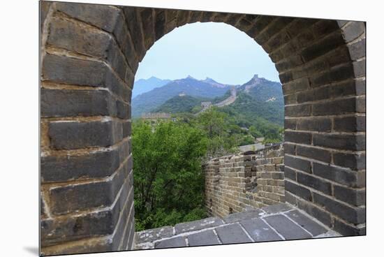 The Great Wall, Qianjiadian Scenic Area, East Part of Yanqing Geopark, Near Beijing, China-Stuart Westmorland-Mounted Premium Photographic Print