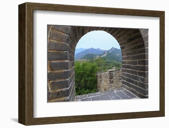 The Great Wall, Qianjiadian Scenic Area, East Part of Yanqing Geopark, Near Beijing, China-Stuart Westmorland-Framed Photographic Print