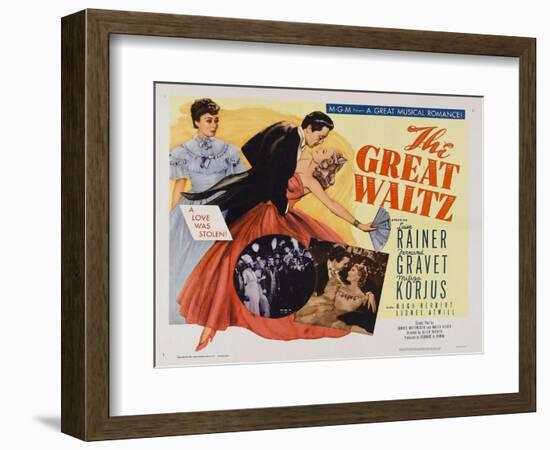 The Great Waltz, 1938-null-Framed Art Print