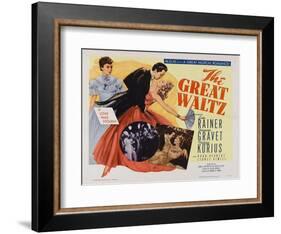 The Great Waltz, 1938-null-Framed Art Print