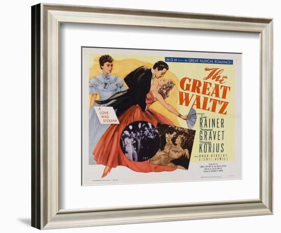 The Great Waltz, 1938-null-Framed Art Print