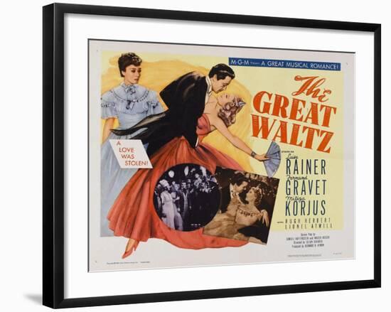 The Great Waltz, 1938-null-Framed Art Print