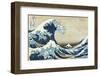 The Great Wave at Kanagawa-Katsushika Hokusai-Framed Giclee Print