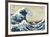 The Great Wave at Kanagawa-Katsushika Hokusai-Framed Giclee Print