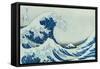 The Great Wave of Kanagawa, 1831-Katsushika Hokusai-Framed Stretched Canvas