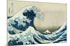 The Great Wave off Kanagawa by Hokusai-Trends International-Mounted Poster