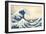 The Great Wave off Kanagawa, c.1830-Katsushika Hokusai-Framed Giclee Print