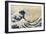 The Great Wave off Kanagawa, c.1830-Katsushika Hokusai-Framed Giclee Print