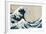 The Great Wave Off Kanagawa, from the Series "36 Views of Mt. Fuji" ("Fugaku Sanjuokkei")-Katsushika Hokusai-Framed Giclee Print