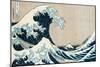 The Great Wave Off Kanagawa, from the Series "36 Views of Mt. Fuji" ("Fugaku Sanjuokkei")-Katsushika Hokusai-Mounted Giclee Print