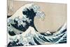 The Great Wave Off Kanagawa, from the Series "36 Views of Mt. Fuji" ("Fugaku Sanjuokkei")-Katsushika Hokusai-Mounted Premium Giclee Print