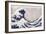 The Great Wave Off Kanagawa, from the Series '36 Views of Mt. Fuji' ('Fugaku Sanjuokkei')-Katsushika Hokusai-Framed Giclee Print