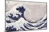 The Great Wave Off Kanagawa, from the Series '36 Views of Mt. Fuji' ('Fugaku Sanjuokkei')-Katsushika Hokusai-Mounted Giclee Print