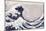 The Great Wave Off Kanagawa, from the Series '36 Views of Mt. Fuji' ('Fugaku Sanjuokkei')-Katsushika Hokusai-Mounted Giclee Print