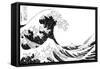 The Great Wave Off Kanagawa, from the Series "36 Views of Mt. Fuji" ("Fugaku Sanjuokkei")-Katsushika Hokusai-Framed Stretched Canvas