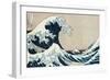 The Great Wave Off Kanagawa, from the Series "36 Views of Mt. Fuji" ("Fugaku Sanjuokkei")-Katsushika Hokusai-Framed Premium Giclee Print