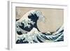 The Great Wave Off Kanagawa, from the Series "36 Views of Mt. Fuji" ("Fugaku Sanjuokkei")-Katsushika Hokusai-Framed Giclee Print