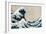 The Great Wave Off Kanagawa, from the Series "36 Views of Mt. Fuji" ("Fugaku Sanjuokkei")-Katsushika Hokusai-Framed Giclee Print