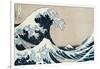 The Great Wave Off Kanagawa, from the Series "36 Views of Mt. Fuji" ("Fugaku Sanjuokkei")-Katsushika Hokusai-Framed Giclee Print