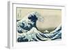 The Great Wave off Kanagawa, from 'Thirty-Six Views of Mount Fuji', C.1831 (Colour Woodblock Print)-Katsushika Hokusai-Framed Giclee Print