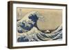 The Great Wave Off Kanagawa (Kanagawa Oki Nami Ura), C.1830-33-Katsushika Hokusai-Framed Giclee Print