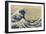 The Great Wave Off Kanagawa (Kanagawa Oki Nami Ura), C.1830-33-Katsushika Hokusai-Framed Giclee Print