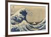 The Great Wave Off Kanagawa (Kanagawa Oki Nami Ura), C.1830-33-Katsushika Hokusai-Framed Giclee Print