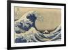 The Great Wave Off Kanagawa (Kanagawa Oki Nami Ura), C.1830-33-Katsushika Hokusai-Framed Giclee Print